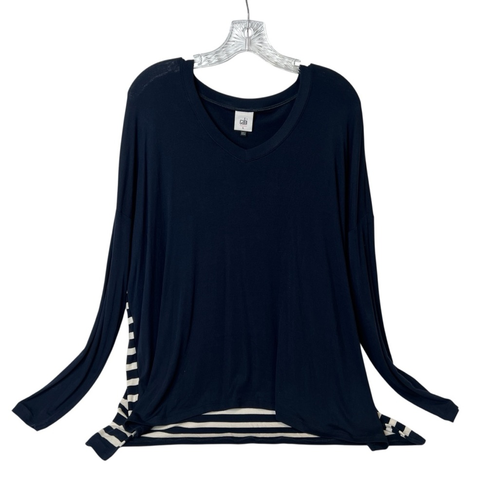 Cabi Lighthouse Tee long Sleeve LARGE Style 5742